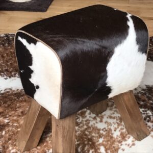 Cowhide Pommel Benches