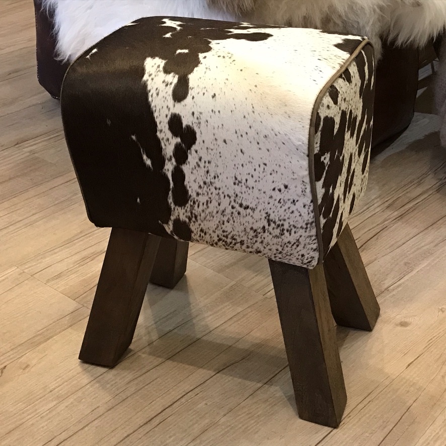 Cowhide Pommel Benches - Image 2